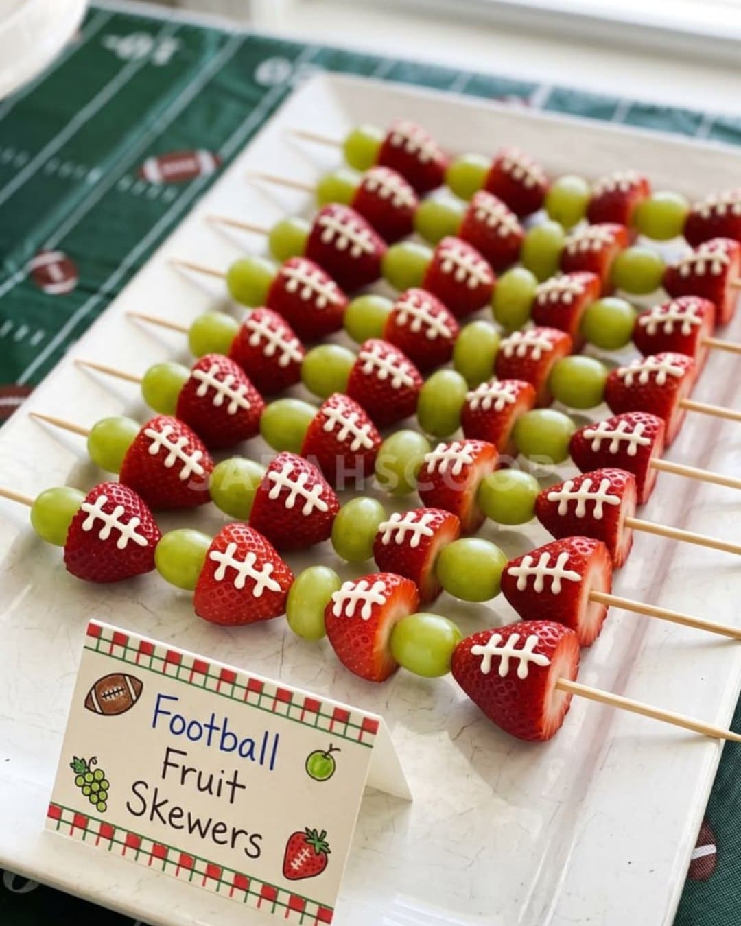 11 football inspired snacks for tailgating