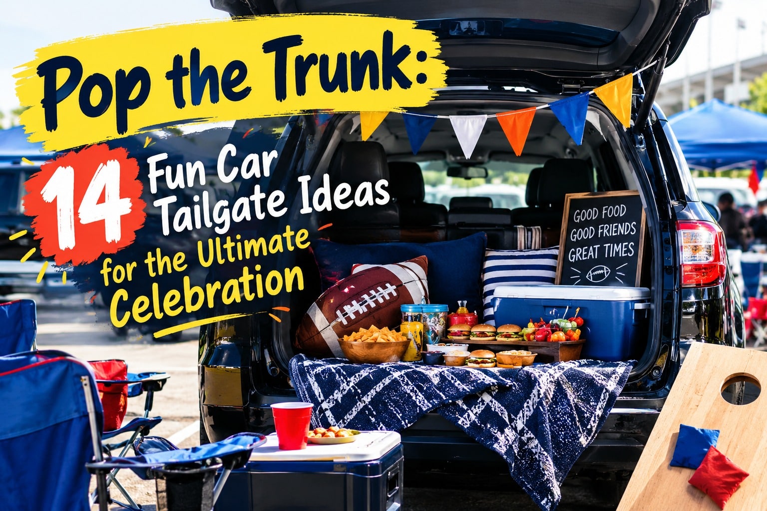 14 fun car tailgate ideas for football fans