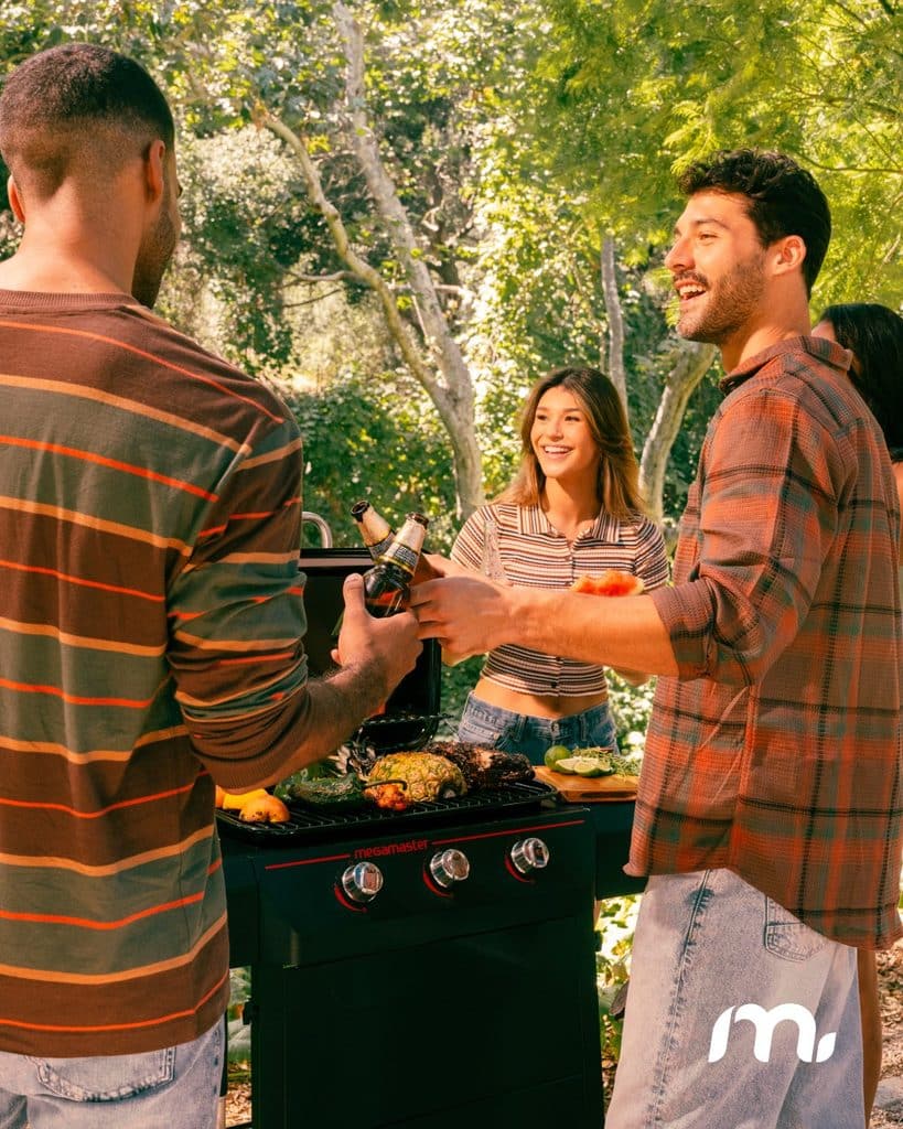 Backyard Grilling With Family And Friends
