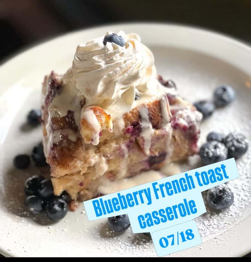 Baked Blueberry French Toast Casserole
