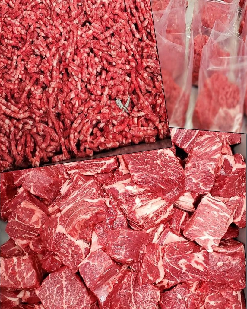 Beef Ground Chunk For Burger Patties