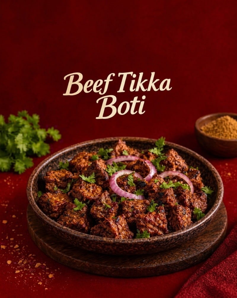 Beef Tikka Boti Recipe