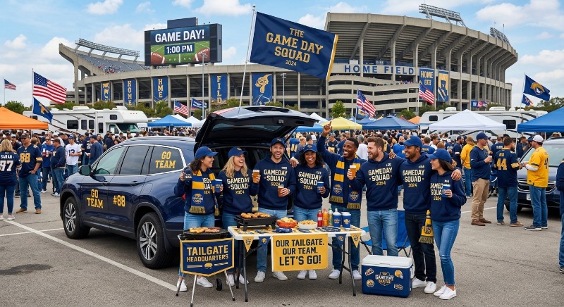 Bring Team Spirit With Custom Gear