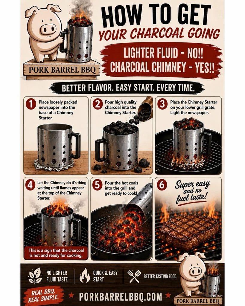 Charcoal Chimney Tutorial