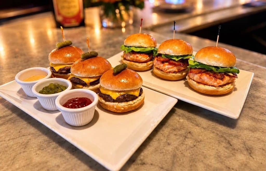 Classic Loaded Bacon And Cheddar Sliders