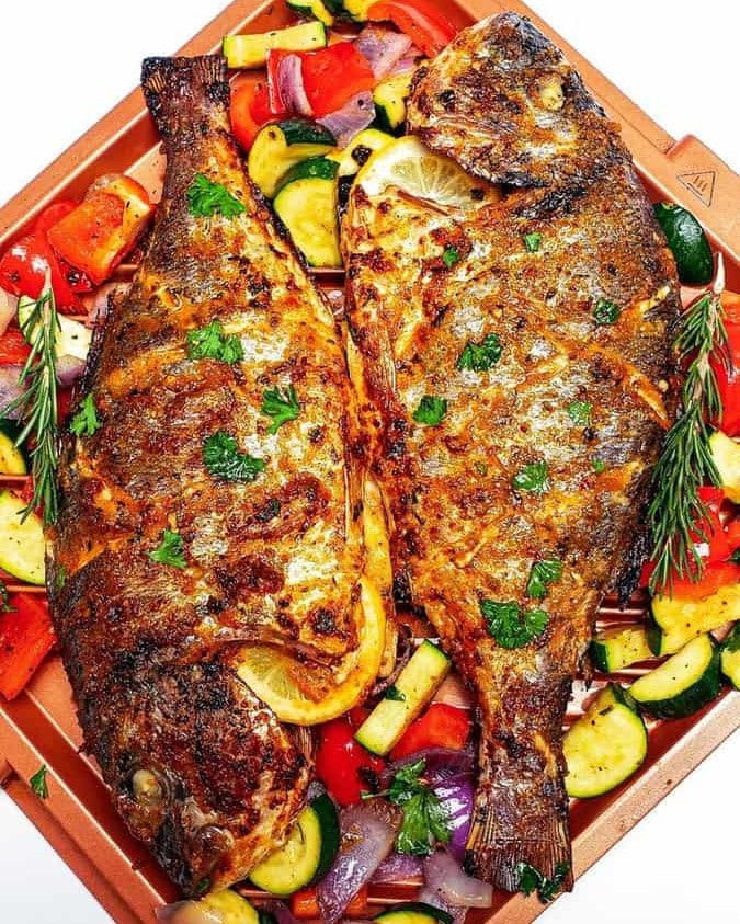 Pan-Seared Red Snapper Finishes With A Complex Prik Nam Pla Sauce 3 Crispy Grilled Red Snapper Meal