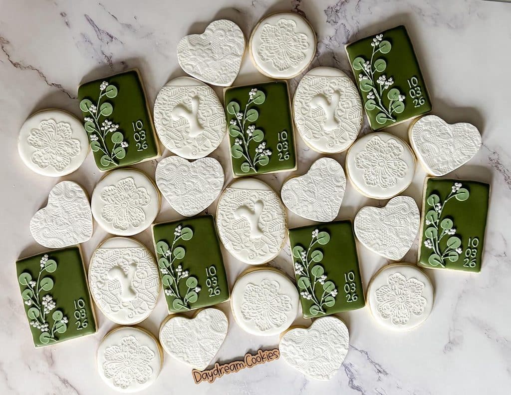 Customized Initial Sugar Cookies