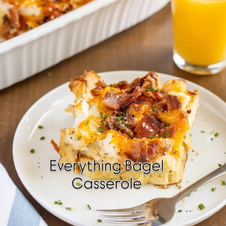 Everything Bagel Casserole 