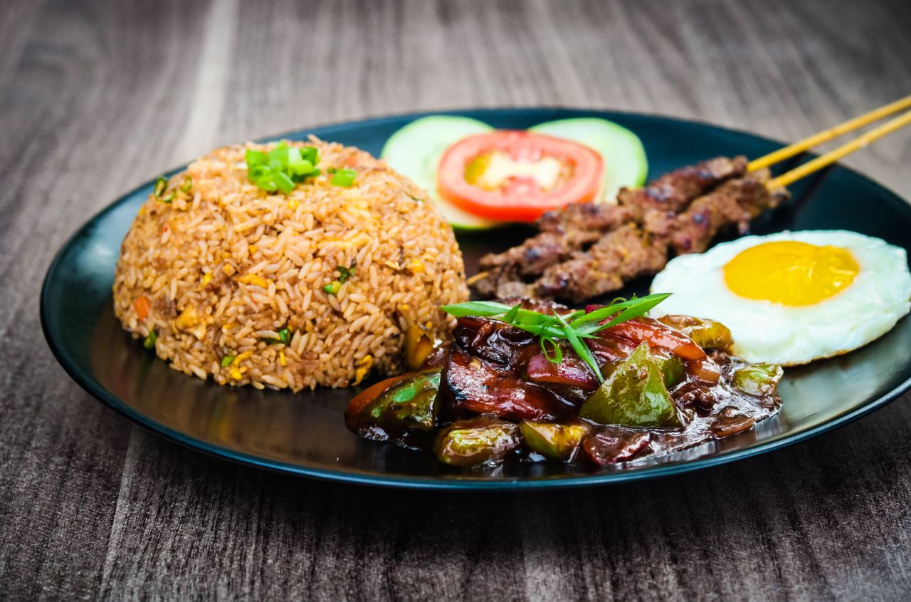 Filipino-Style Leftover Bbq Breakfast Fried Rice