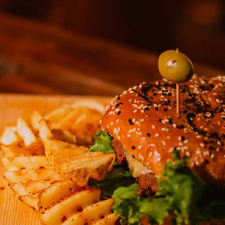 Grilled Michigan Olive Burger Recipe