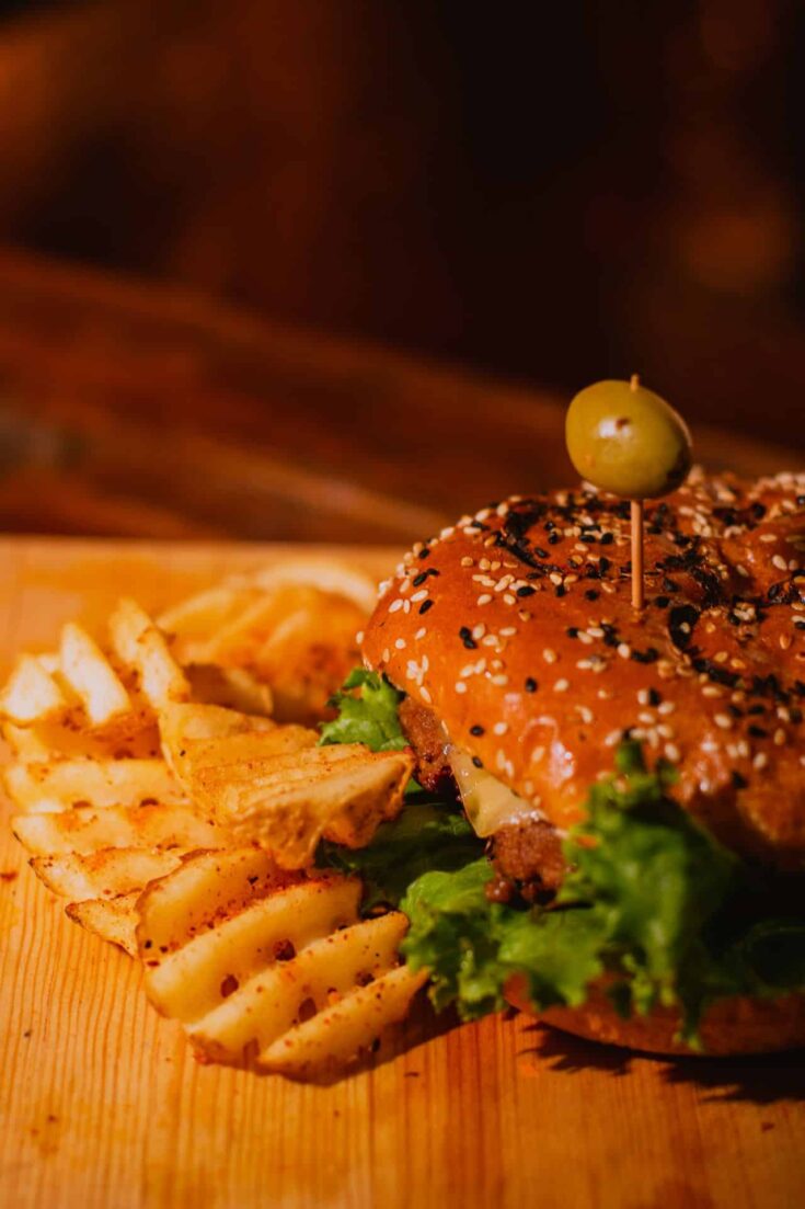 Grilled Michigan Olive Burger Recipe