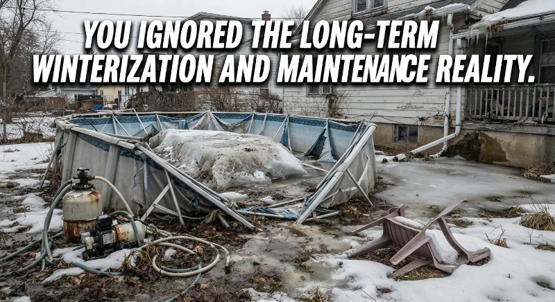 Ignoring Long-Term Winterization And Maintenance Reality