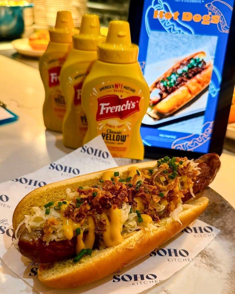 Loaded Hot Dog With Excellent Toppings