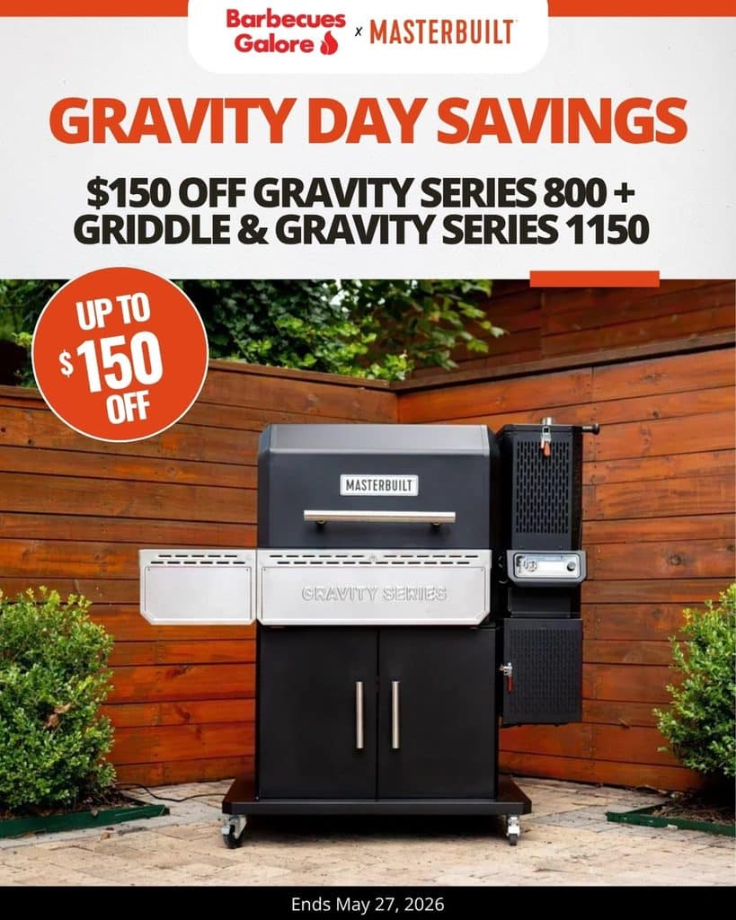 Masterbuild Gravity Series 560 Digital Charcoal Grill 