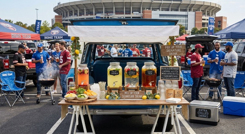 Mix Up A Signature Party Drink Station