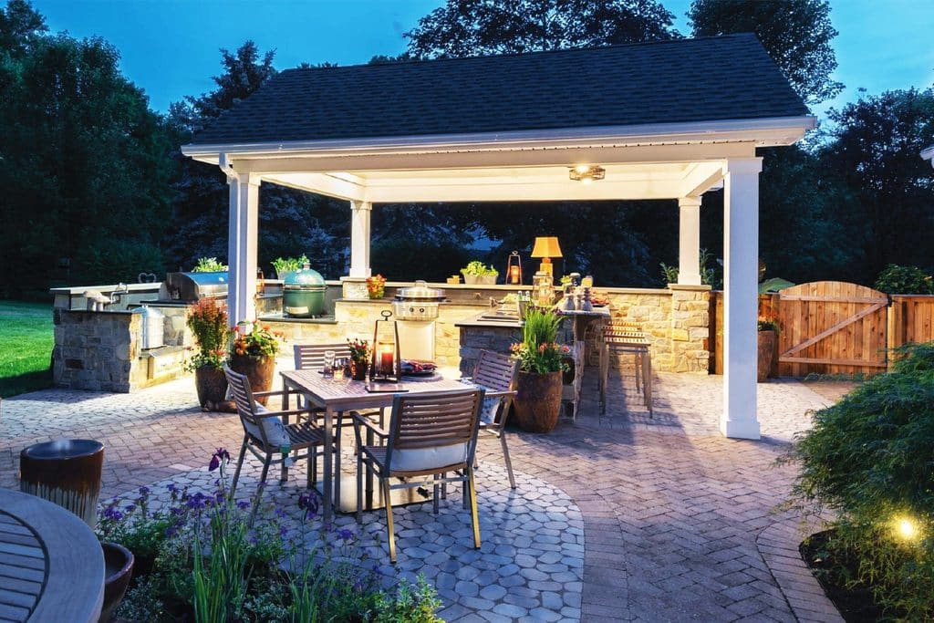 Outdoor Kitchen Lights  
