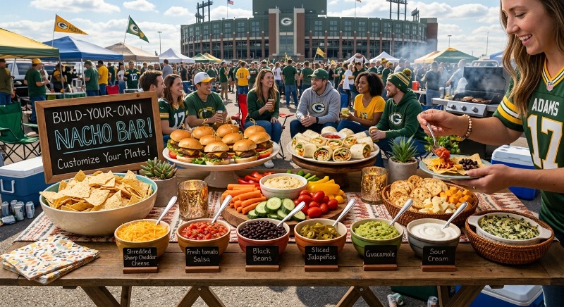 Serve A Build-Your-Own-Snack Bar