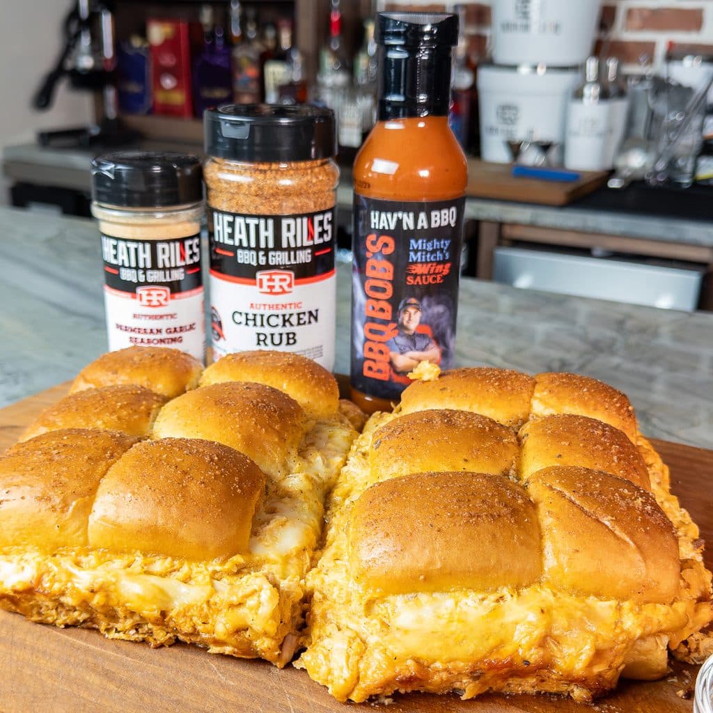 Slow Cooker Buffalo Chicken Sliders 