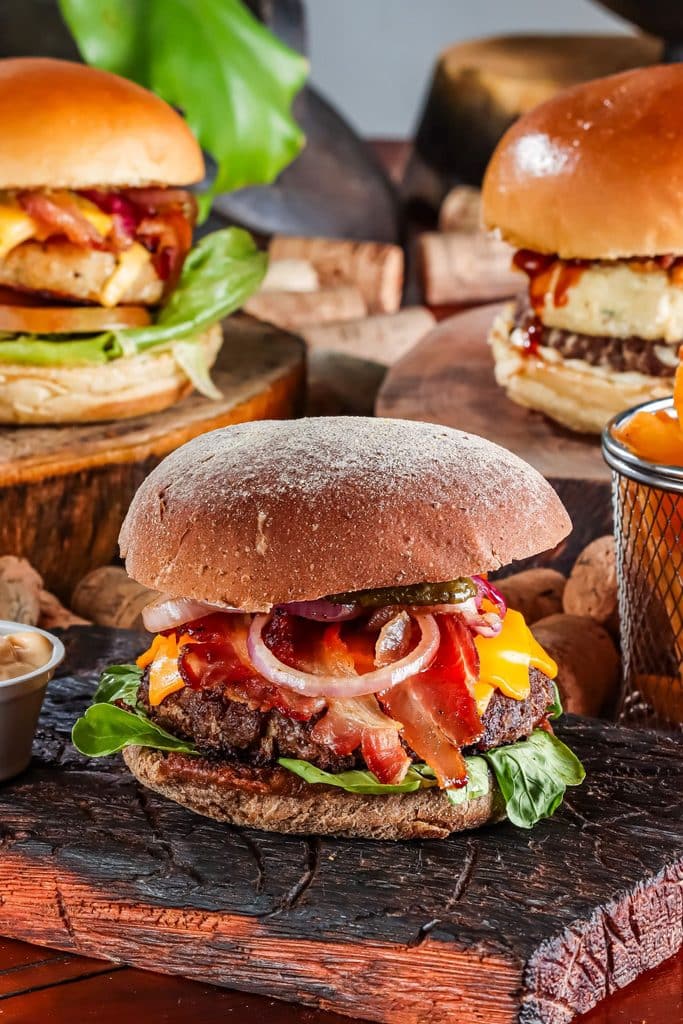 Breakfast Smash Burgers: The Trendiest Way To Use Your Flat-Top Griddle Before 9 Am 3 Smash Burgers With Side Dishes