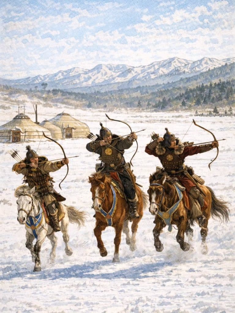 The Mongol Empire’s Mobile Archers