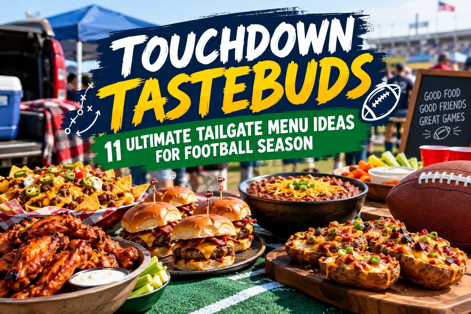 Touchdown Tastebuds Ultimate Tailgate Menu Ideas